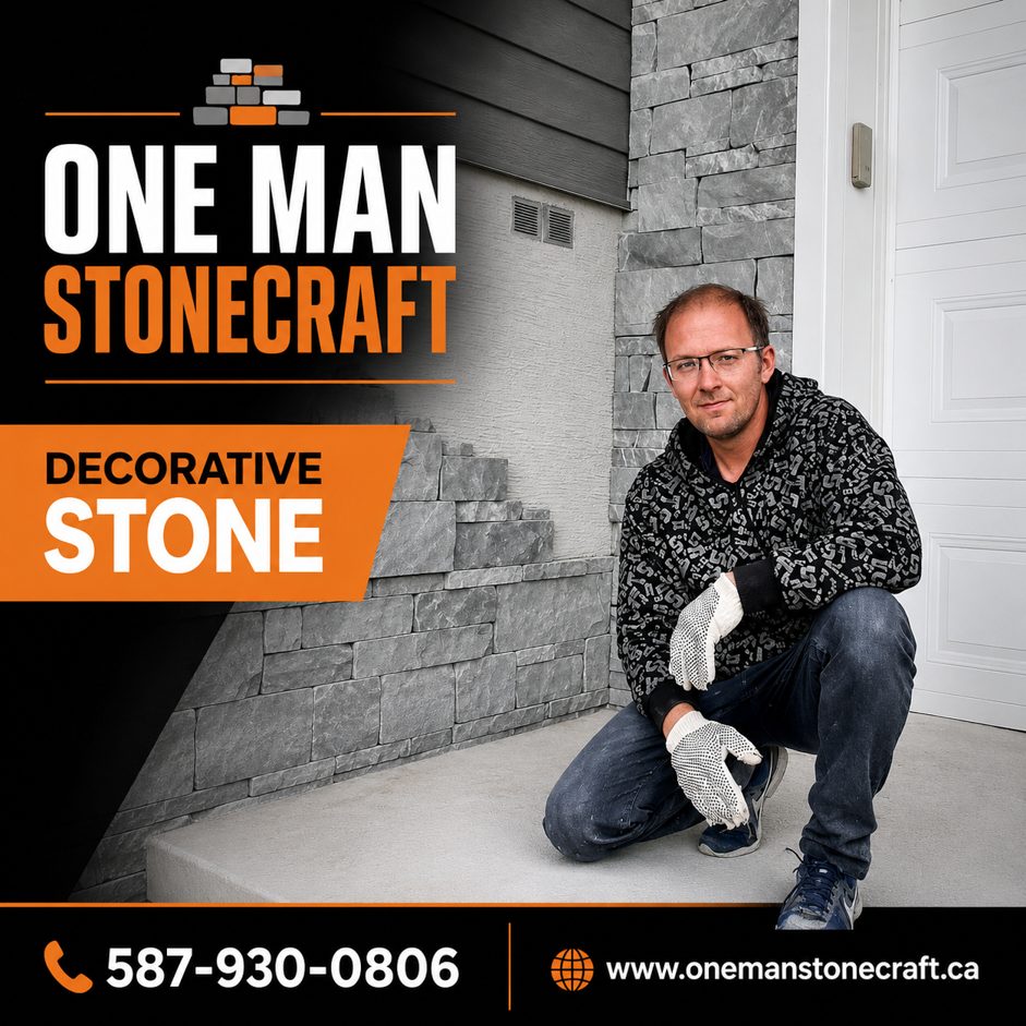 Decorative Stone Work by One Man Stonecraft