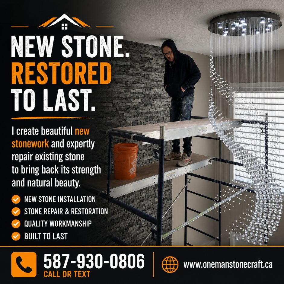 Expert Stonework Installation and Repair in Edmonton