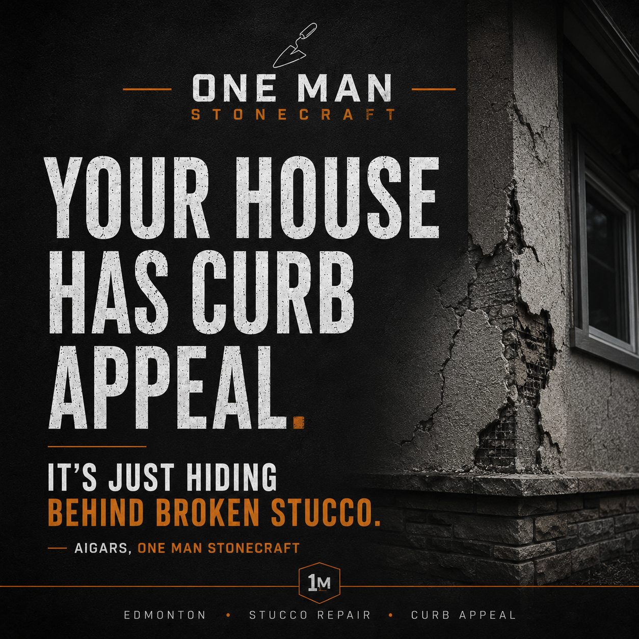 Stucco Repair to Restore Your Home's Curb Appeal