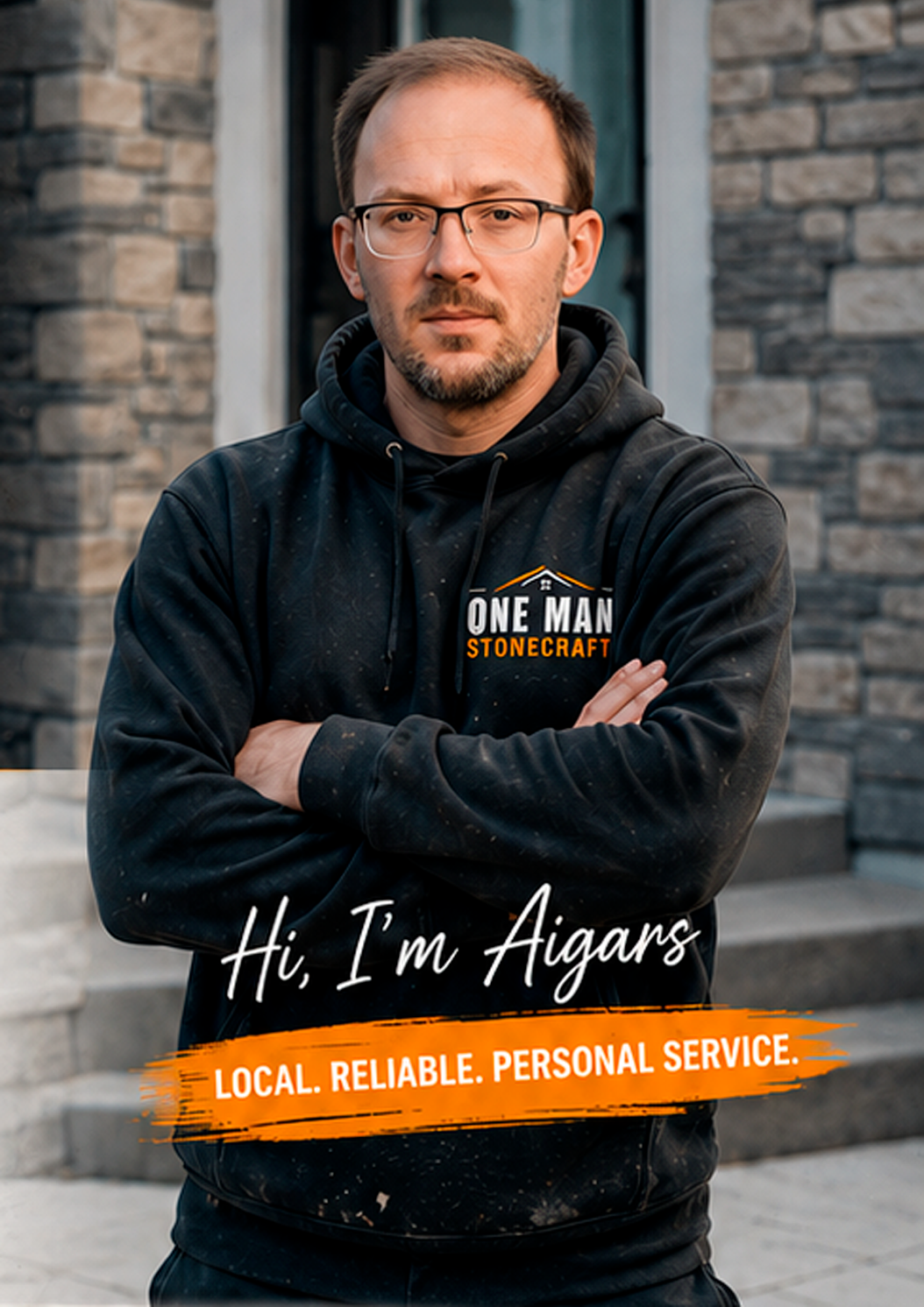 Aigars from One Man Stonecraft
